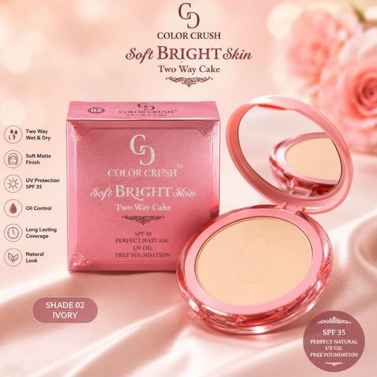 Soft Bright Skin Two Way Cake Face Powder
